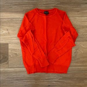 Topshop red sweater